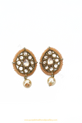 Champagne Stone Studs By PTJ