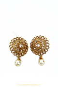 Champagne Stone Studs By PTJ