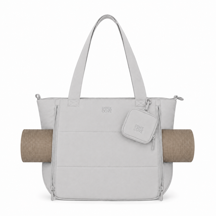 Chloe Yoga Bag | Gym Bag - Slate Gray