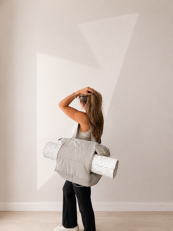Chloe Yoga Bag | Gym Bag - Slate Gray