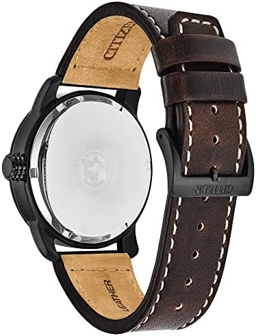 Citizen Eco-Drive Men's Chandler Leather Watch - BM8478-01L