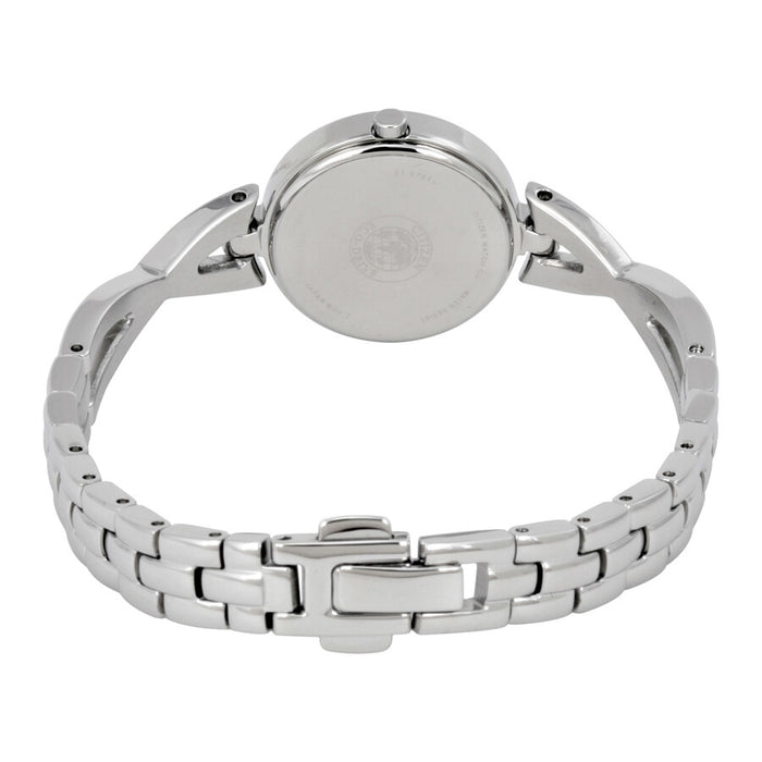 Citizen Eco-Drive Silhouette EX1420-50E – Stainless Steel Bangle Bracelet, Black Dial Ladies’ Watch