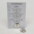 Confirmation Gift: Keepsake Handmade Pewter Coin