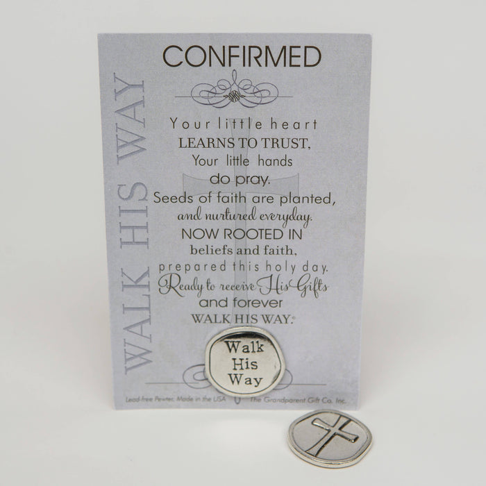 Confirmation Gift: Keepsake Handmade Pewter Coin