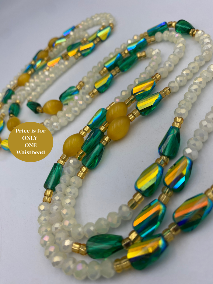 Crystal Waist Bead- Price Per Waistbead- Add to Cart- Tie On- 45”