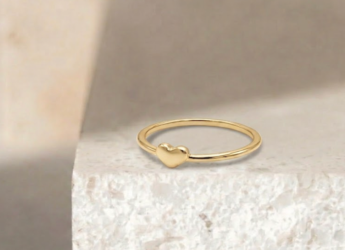 Dainty Heart Ring
