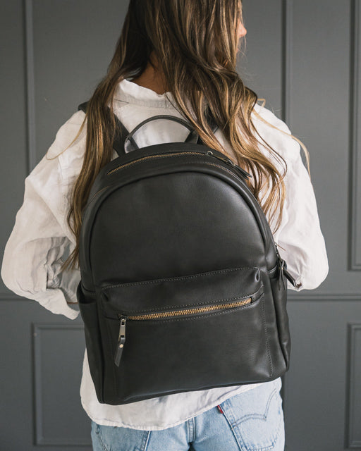 Dakota Backpack | Ebony Work or School Laptop Bag