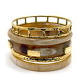 Dayo Set of 5 Stacking Bracelets