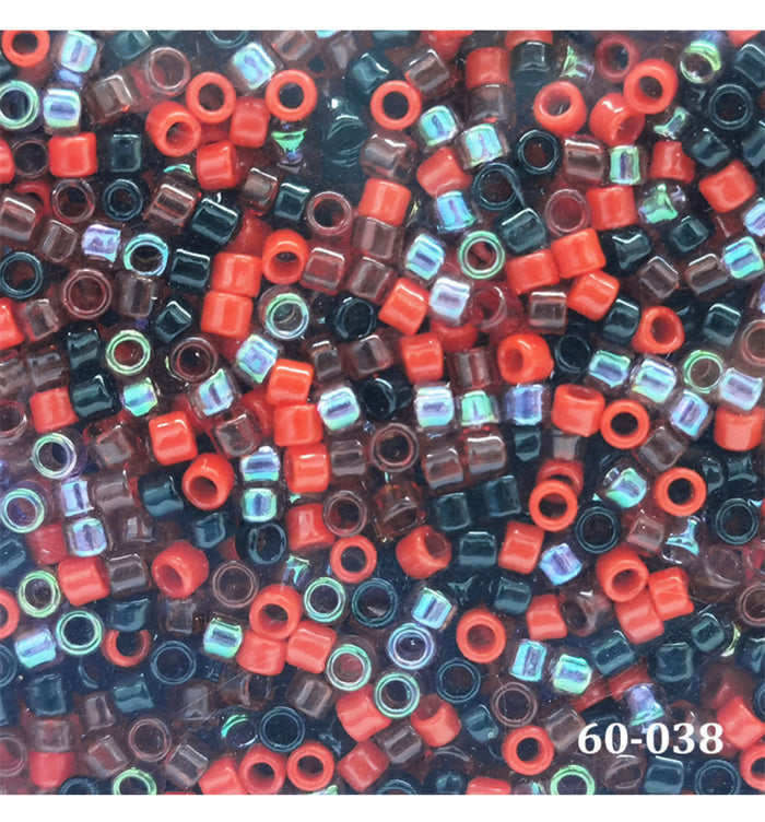 Delica beads, Toho Delica beads, Beads for jewelry making, 15 grams