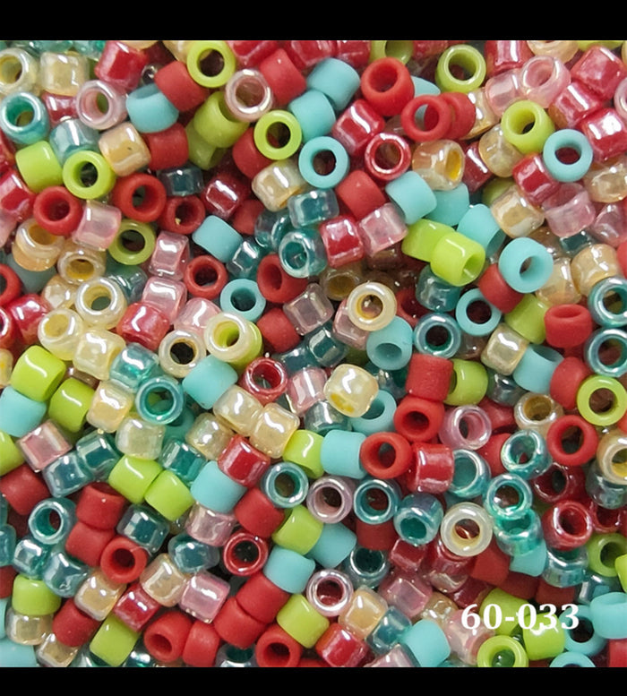 Delica beads, Toho Delica beads, Beads for jewelry making, 15 grams