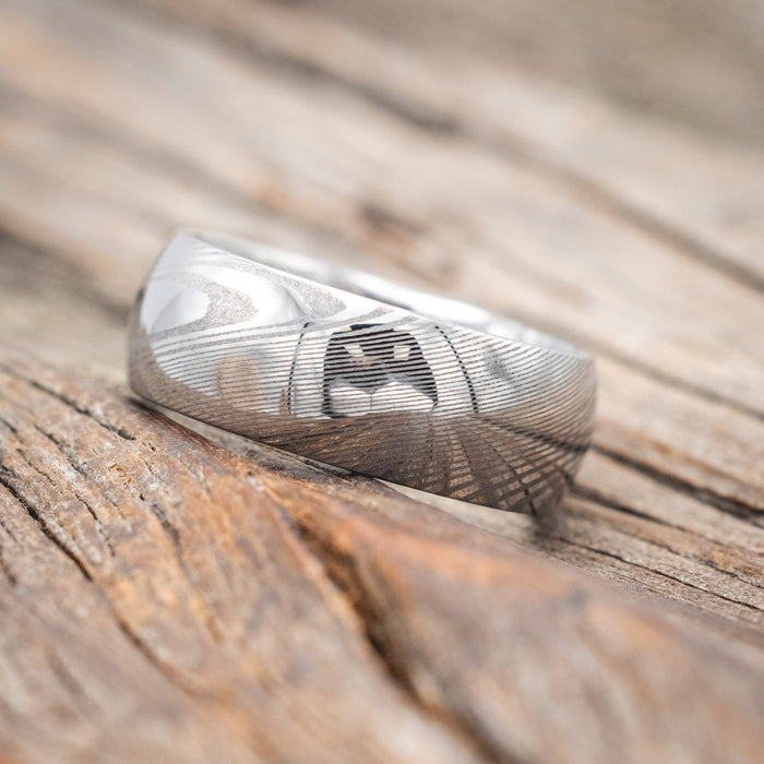 DOMED PROFILE WEDDING BAND-Staghead Designs