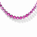 Dörte Pink Oval Necklace