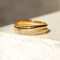 Double Pave Stacking Set