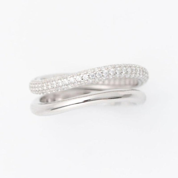 Double Pave Stacking Set