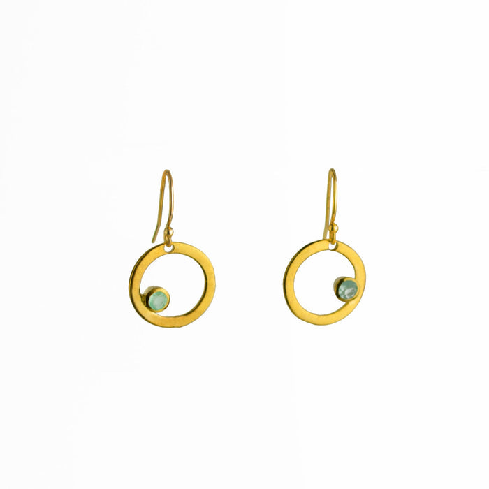 Eden Series Custom Geometric Minimalist Drop Earrings