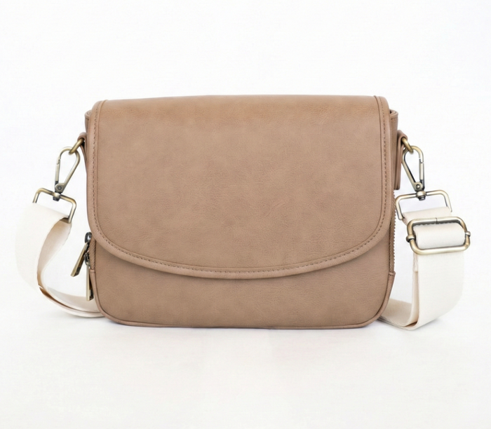 Ellie Crossbody | Vegan Leather Bag | Desert Blush