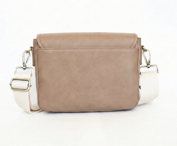 Ellie Crossbody | Vegan Leather Bag | Desert Blush
