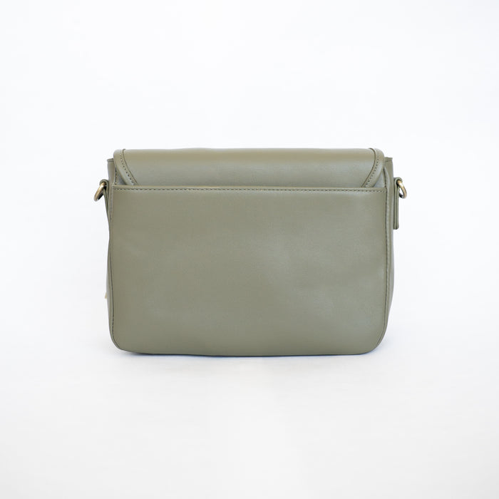 Ellie Crossbody | Vegan Leather | Matcha