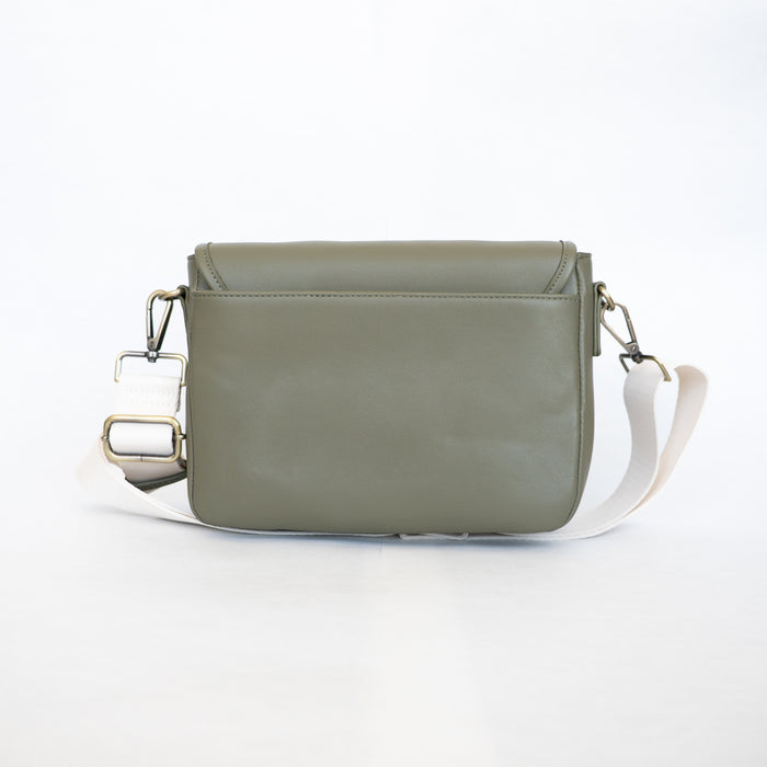 Ellie Crossbody | Vegan Leather | Matcha