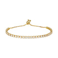 Elswind 14K Gold Small Square Bracelet