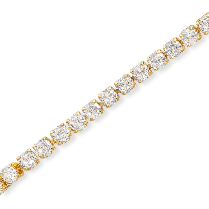 Elswind 14K Gold Small Square Bracelet