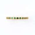 Emerald Bezel Ring