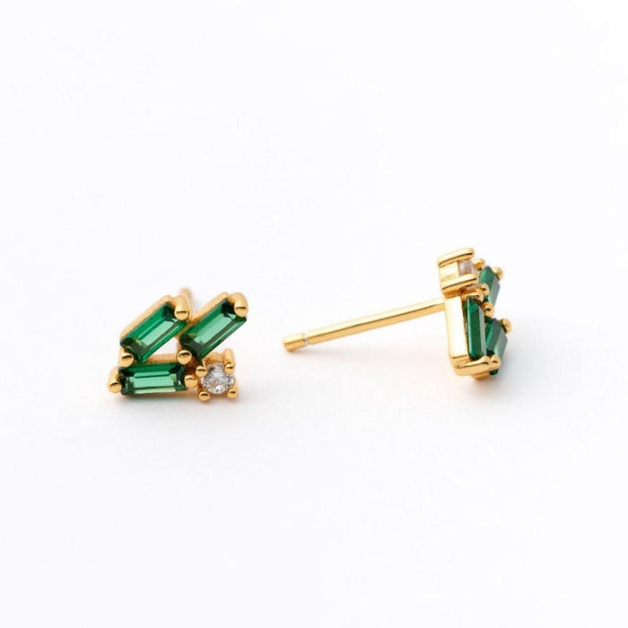 Emerald Stud Earring