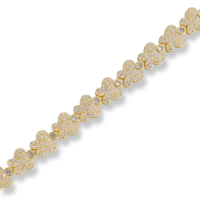 Emery 14K Gold Butterfly Bracelet