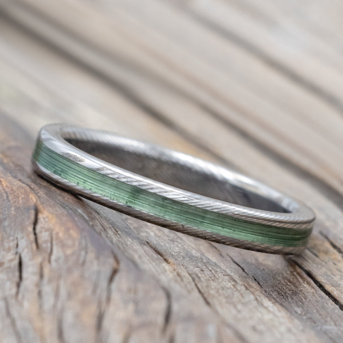 "Eterna" - Fishing Line Stacking Band-Staghead Designs