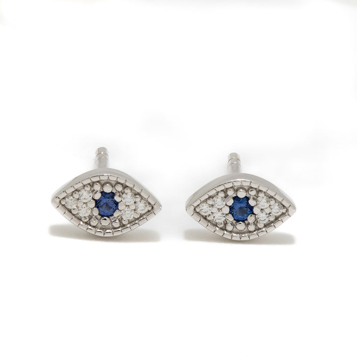 Evil Eye Stud Earrings