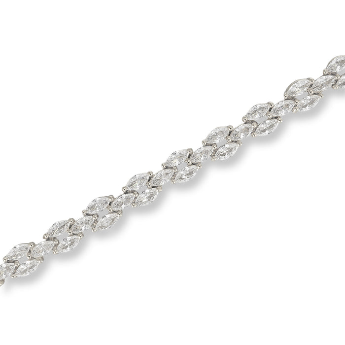 Felicitas 14K Gold Marquise Tennis Bracelet