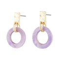 Fern Horn Drop Earrings