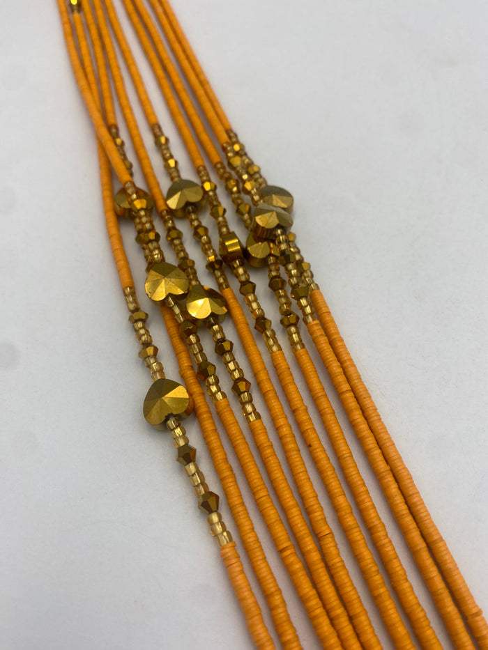 Flat disc | Vinyl waistbeads | Clay Beads | Wholesale Vinyl Waist Beads- African Waistbeads for resale