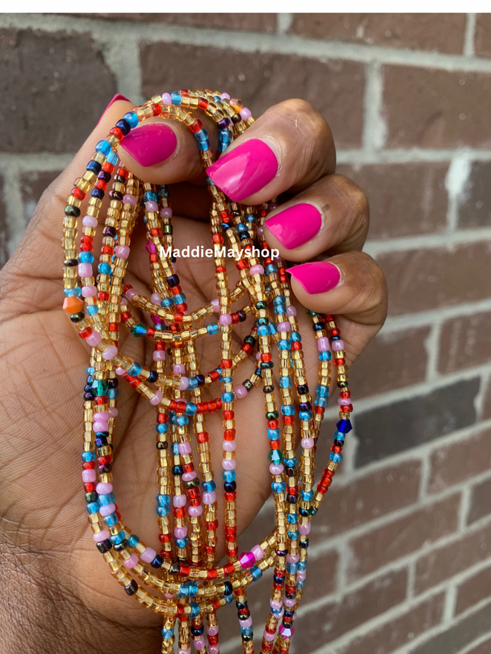 Flora~ Waist Bead