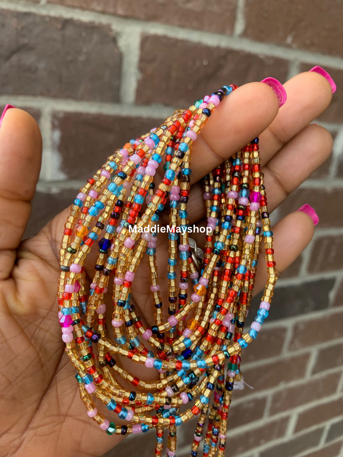 Flora~ Waist Bead