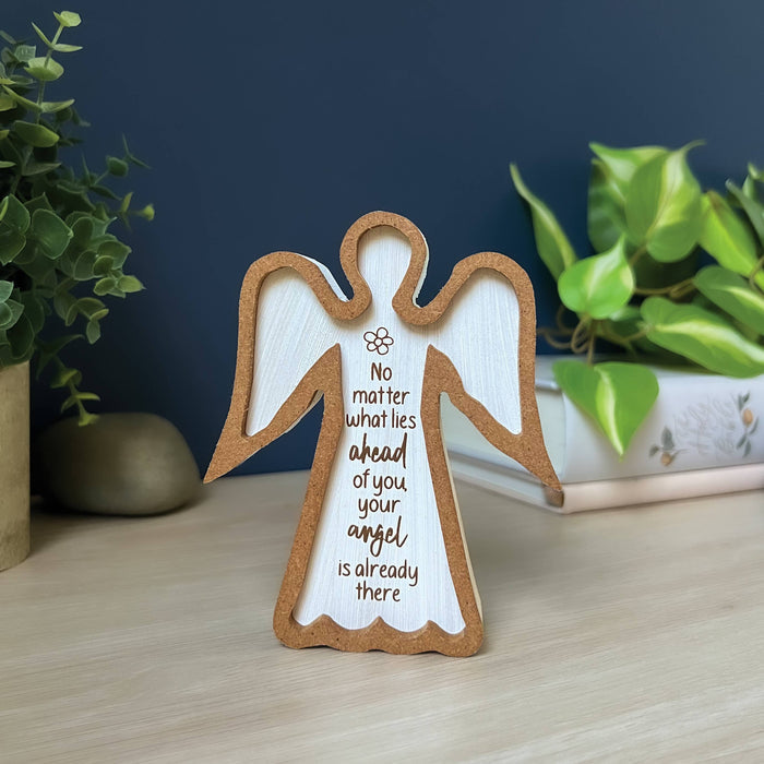 Framed Standing Angel Plaques