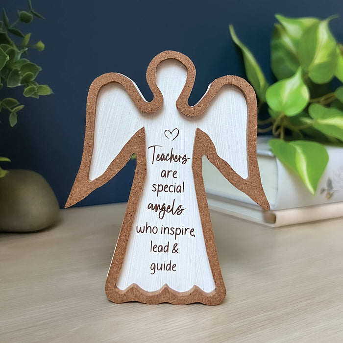 Framed Standing Angel Plaques