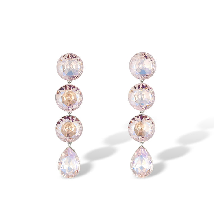 Gerrike Round Teardrop Drop Earrings