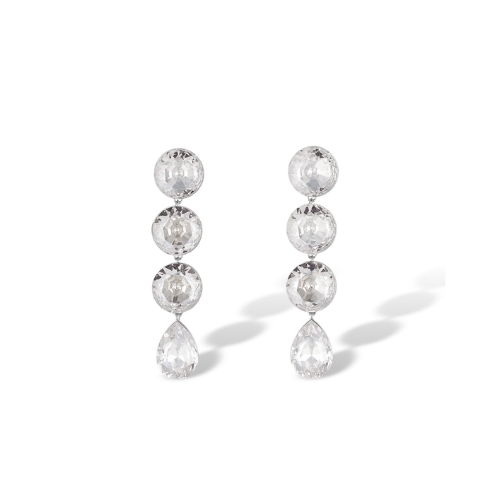 Gerrike Round Teardrop Drop Earrings