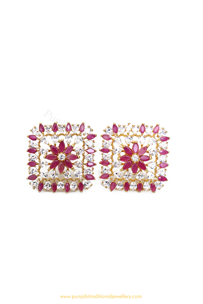 Gold Finished AD Studs By PTJ