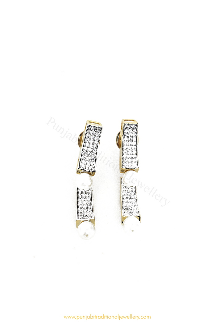 Gold Finished AD Studs By PTJ