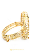 Gold Finished Bangles by PTJ