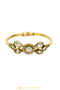 Gold Finished Bangles by PTJ