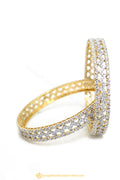 Gold Finished Bangles by PTJ