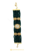 Gold Finished Bangles by PTJ