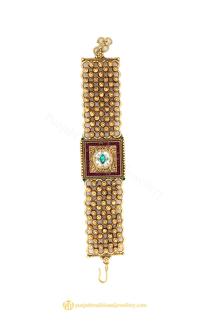 Gold Finished Bangles by PTJ