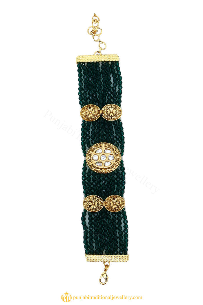 Gold Finished Bangles by PTJ
