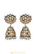 Gold Finished Earrings by PTJ