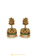 Gold Finished Earrings by PTJ
