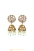 Gold Finished Earrings by PTJ